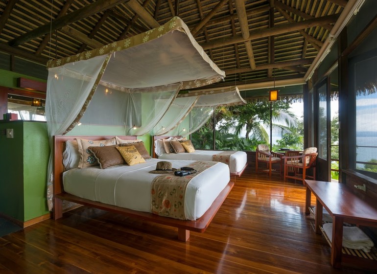Costa Rica Voyage Lapa Rios Lodge suite intérieure