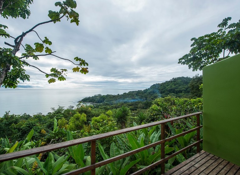 Costa Rica Voyage Lapa Rios Lodge vue