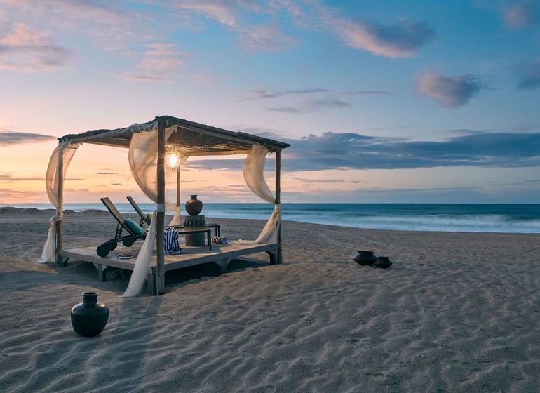 Brésil Voyage Zorah Beach Baldacchin sur la plage