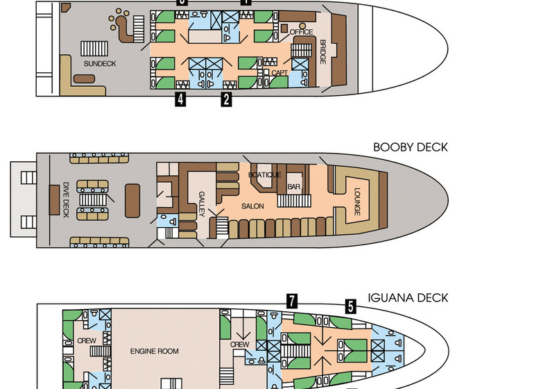 Croisière Galápagos, MV Galapagos Sky