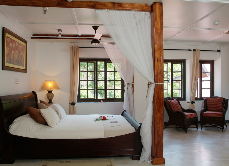 Hotel Chateau St Cloud, la Digue, Seychelles