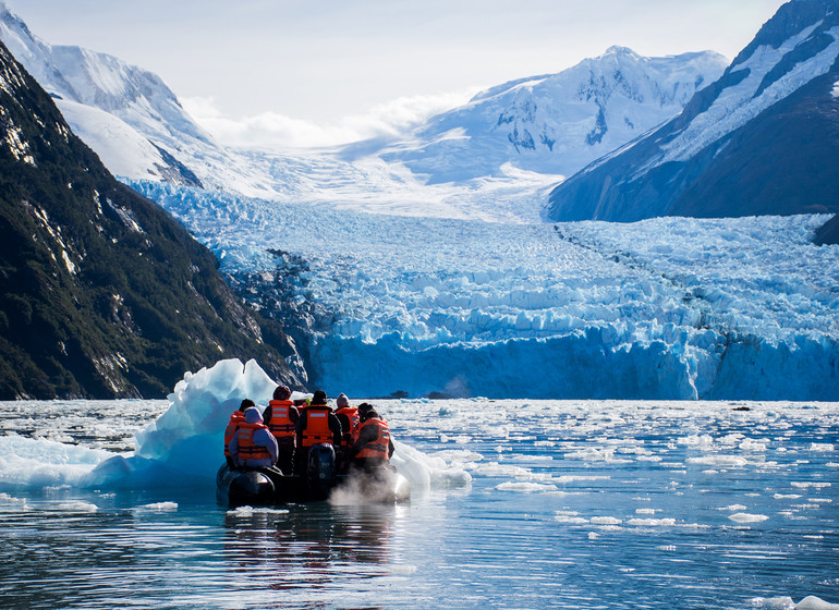 Chili Patagonie Voyage Croisière en zodiac