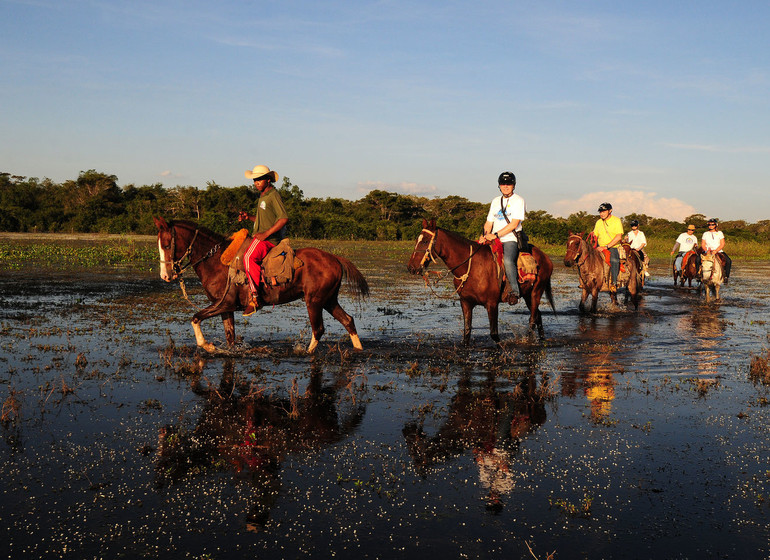 Brésil Voyage Pantanal Rio Mutum excursion à cheval