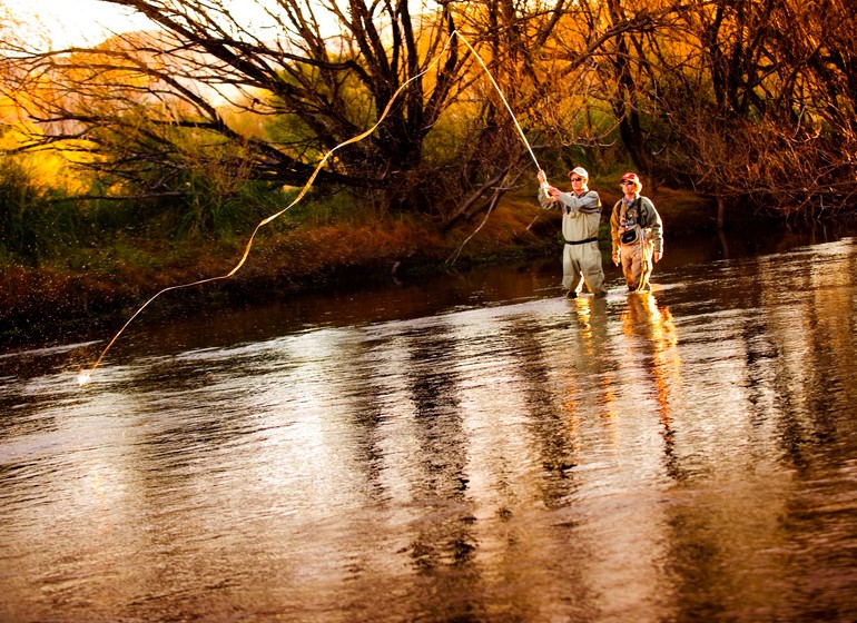 Argentine Voyage Région des Lacs Tipiliuke fly fishing