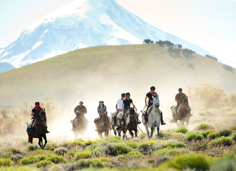 Argentine Voyage Patagonie Huechahue Ranch au galop