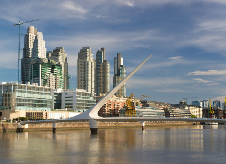 Argentine Voyage Buenos Aires Puente de la Mujer