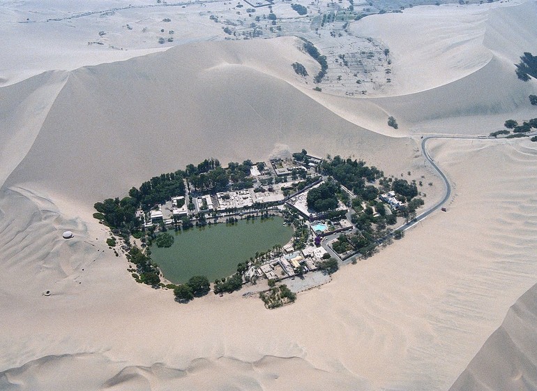 Pérou Voyage Côte Pacifique oasis de Huacachina