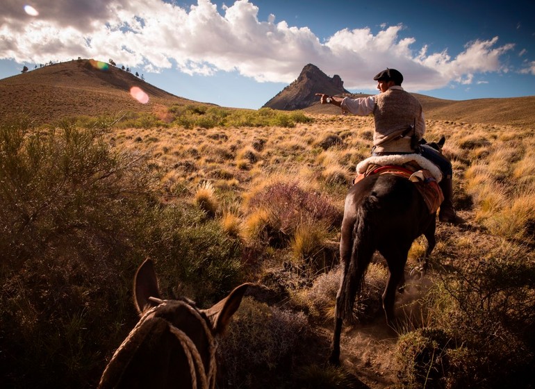 Argentine Voyage Région des Lacs Tipiliuke Lodge  à cheval