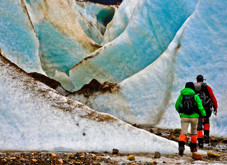 Chili Voyage Carreterra Austral Mallin Colorado exc ice trek