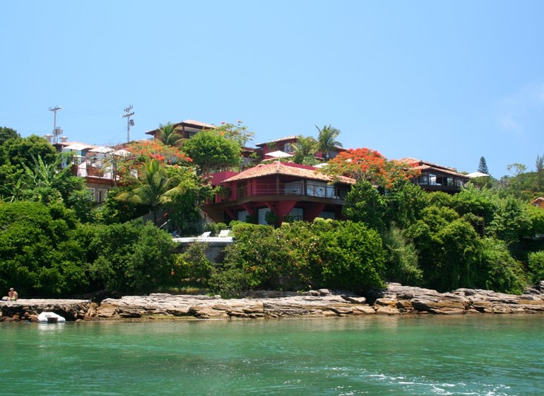 Brésil Voyage Rio de Janeiro Buzios Insolito Hotel vue depuis la mer