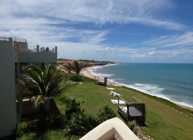 Brésil Voyage Sibauma Pipa Kilombo vue plage