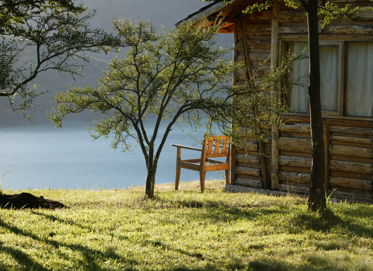 Chili Voyage Carreterra Austral Mallin Colorado ambiance lac