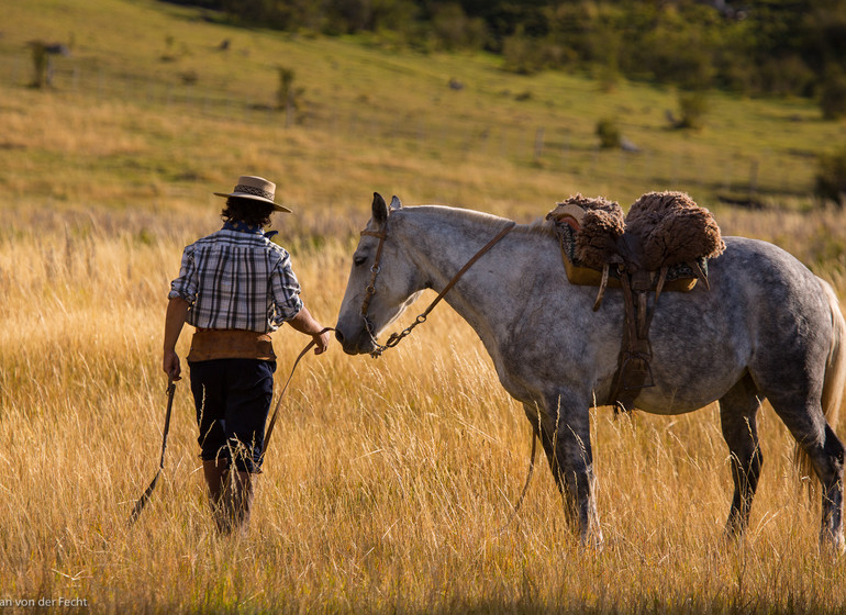 Argentine Voyage Patagonie Trek à cheval Nibepo Aike gaucho