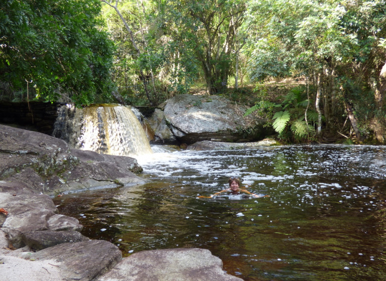 Brésil Voyage Ibitipoca Ecolodge piscine naturelle