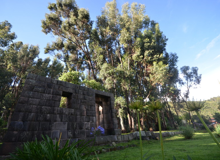 Pérou Voyage Cusco Palacio Manco Capac jardin