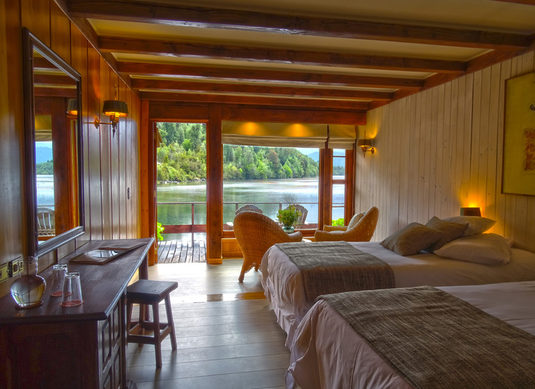 Chile Voyage Puyuhuapi Lodge chambre twin