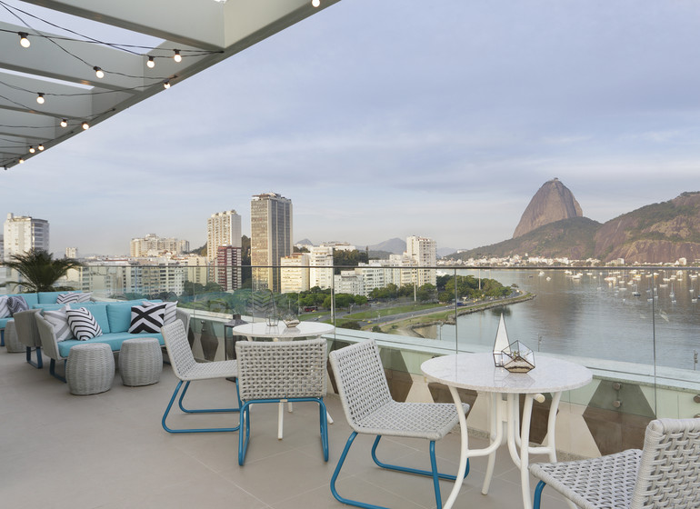 Brésil Voyage Rio Yoo2 Rio Hotel terrasse bar