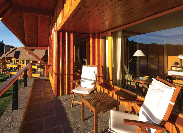 Argentine Voyage Patagonie Llao Llao suite veranda