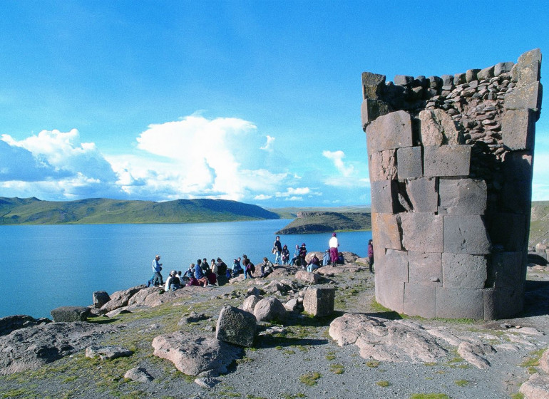 Pérou Voyage Lac Titicaca  Sillustani