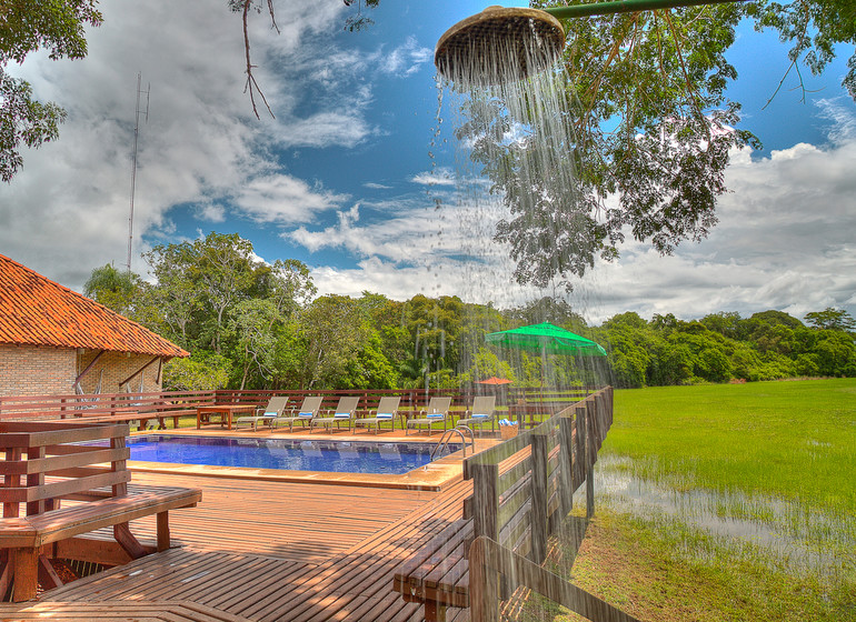 Brésil Voyage Pantanal Caiman Ecolodge Baiazinha Lodge piscine