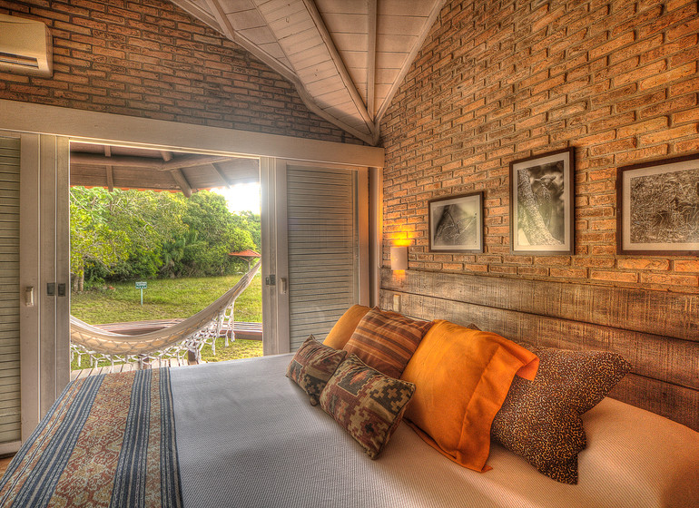 Brésil Voyage Pantanal Caiman Ecolodge  Lodge chambre