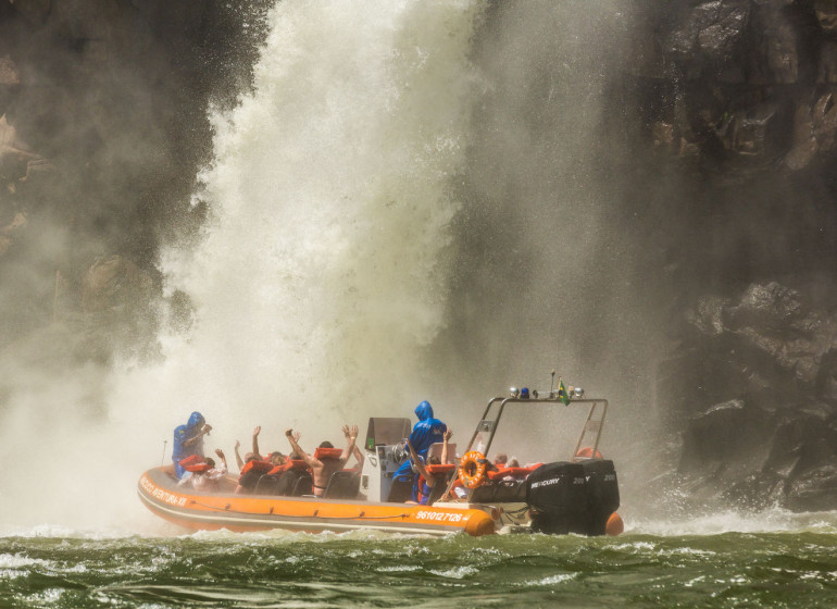 Brésil Voyage Iguaçu près des chutes