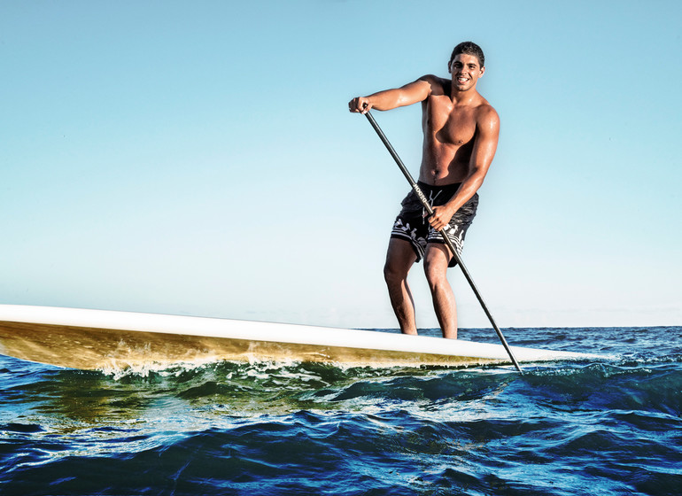 Brésil Voyage Campo Bahia Hotel standup paddle