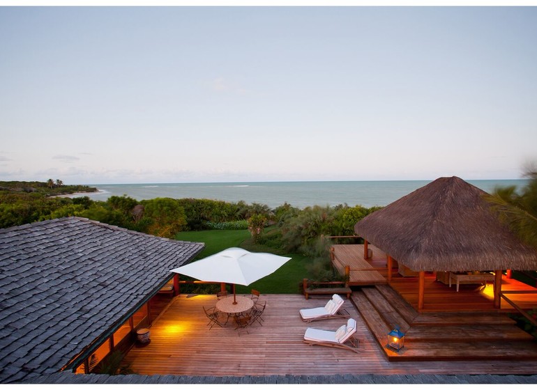 Brésil Voyage Trancoso Tutabel terrasse avec vue