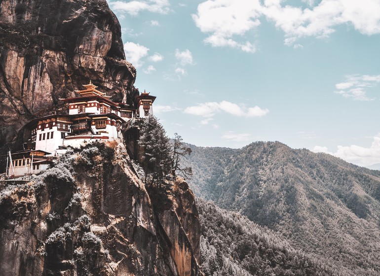 Trek avec vue sur les sommets Himalayens