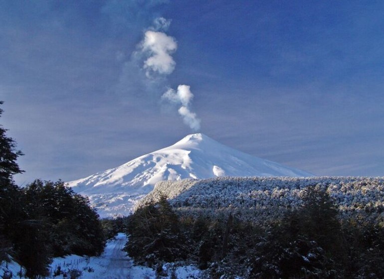 Chili Argentine Région des Lacs volcan