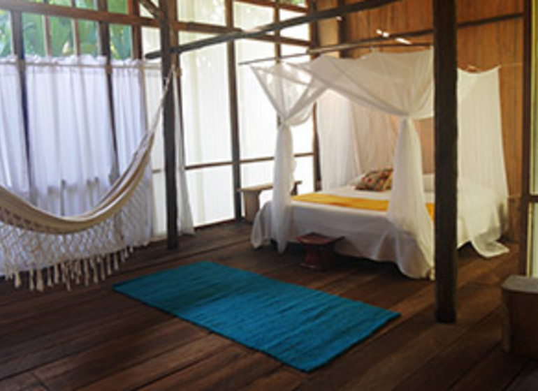 Colombie Voyage Amazonie Calanoa Jungle Lodge bungalow