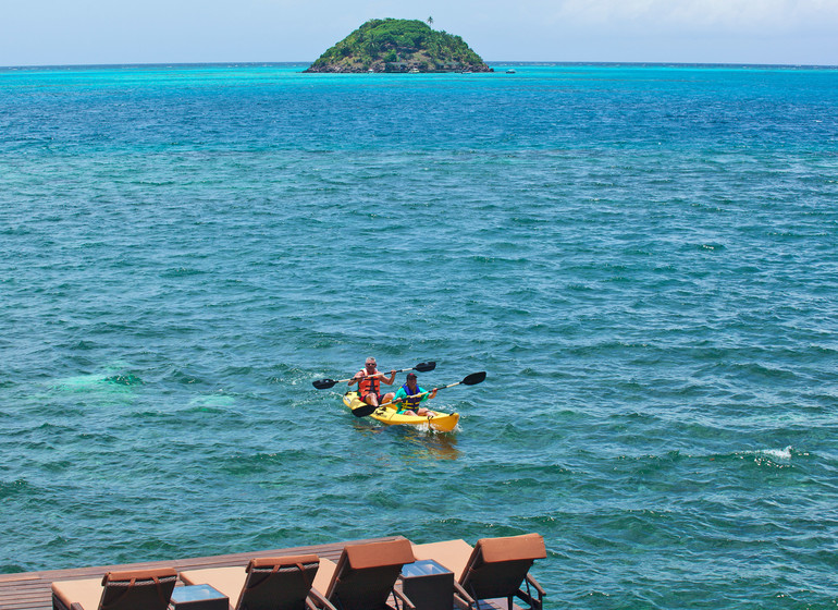 Colombie Voyage Providencia Deep Blue canoé