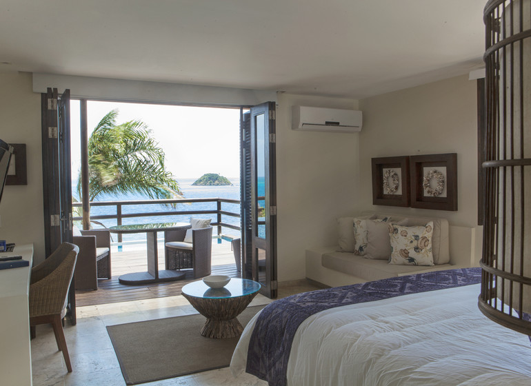 Colombie Voyage Providencia Deep Blue suite avec balcon