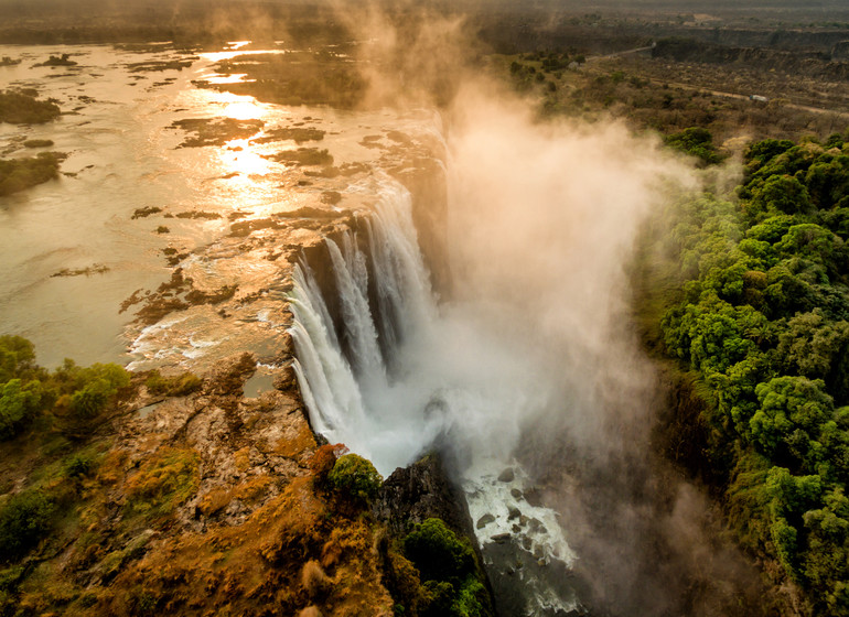 voyage zimbabwe chutes victoria