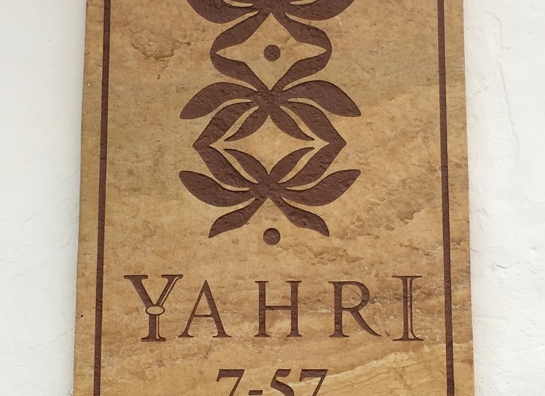 Colombie Voyage Barichara Yahri logo d'entrée