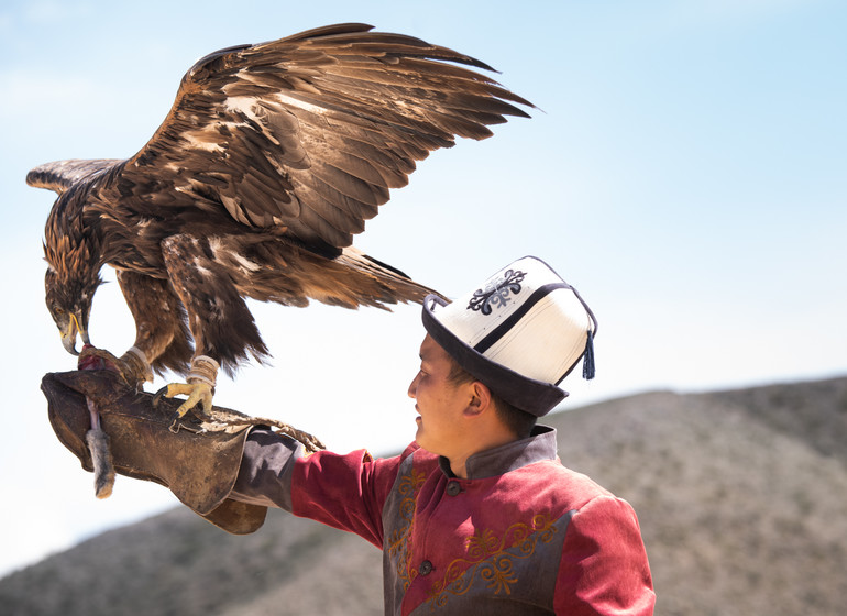 voyage kirghizistan chasse à l'aigle