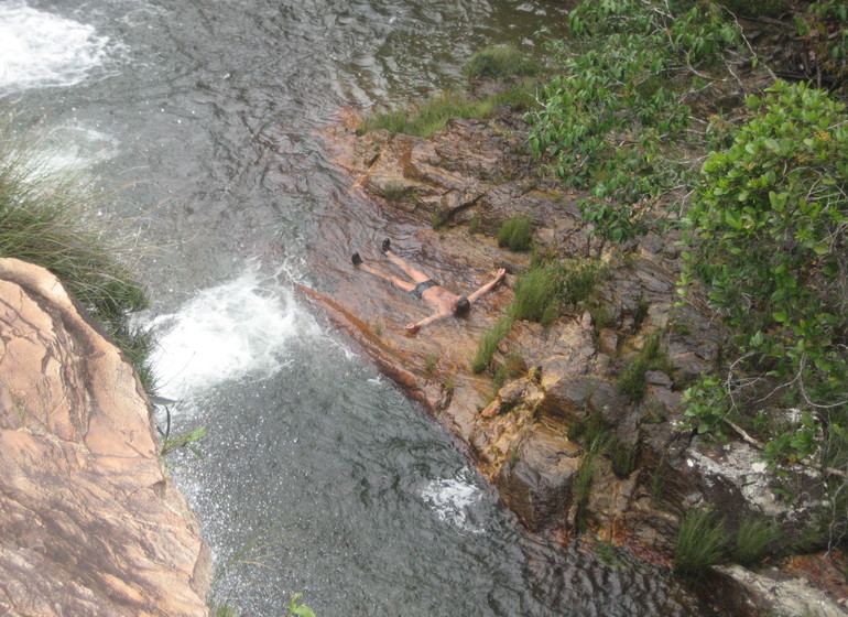 Brésil Voyage Chapada dos Veadeiros baignade relaxante