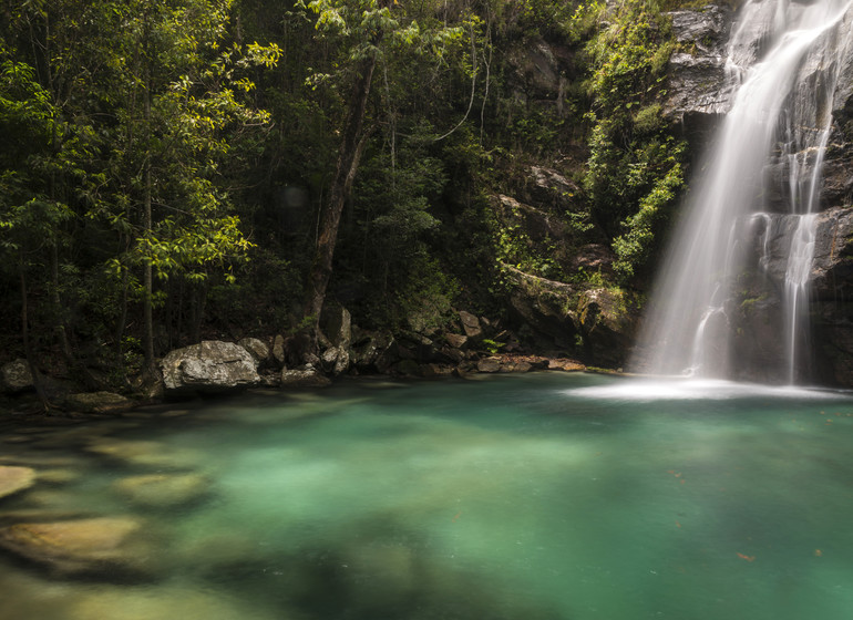 Brésil Voyage Chapada dos Veadeiros Piscine naturelle