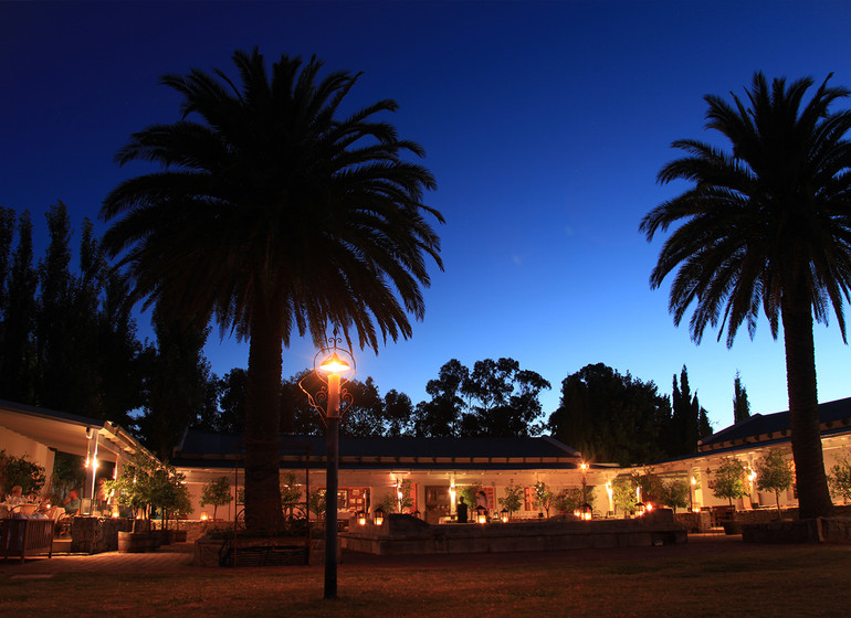 Uruguay Voyage Finca Narbona Relais & Châteaux ambiance du soir