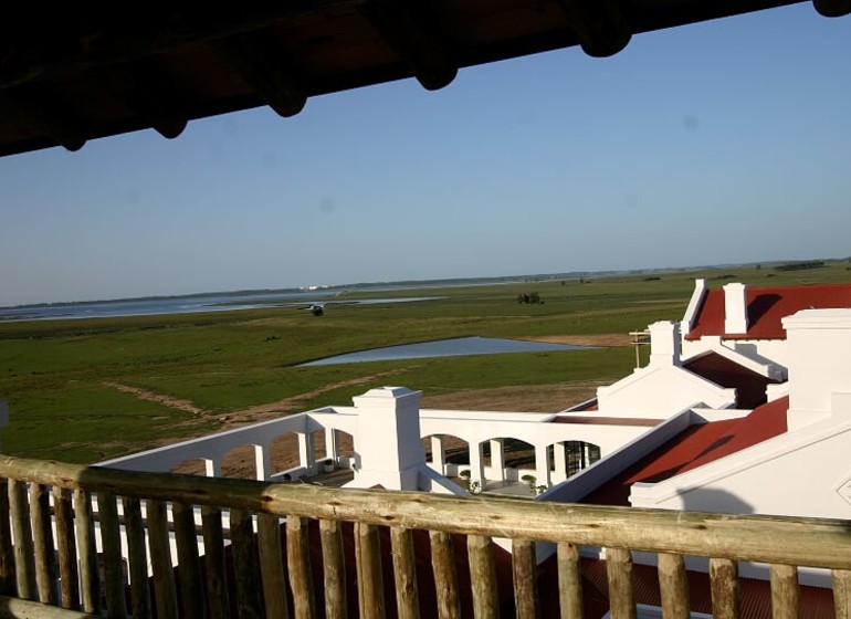 Uruguay Voyage José Ignacio Estancia Vik depuis balcon