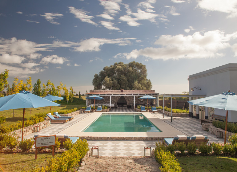 Uruguay Voyage Finca Narbona Relais & Châteaux piscine