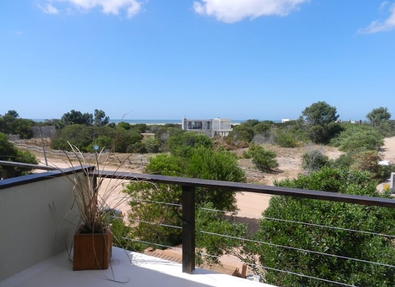 Uruguay Voyage La Viuda de José Ignacio vue depuis balcon