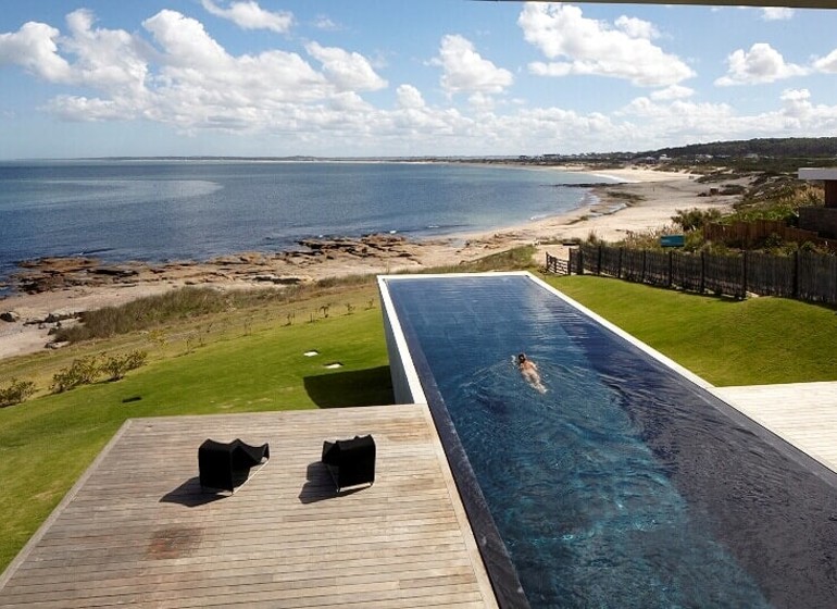 Uruguay Voyage José Ignacio Playa Vik piscine