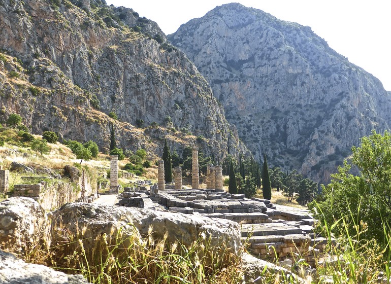 Delphes, voyage en Grèce