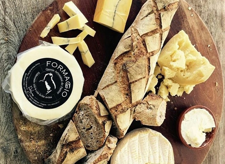 Uruguay Voyage Estancia La Vigna pain et fromages maison