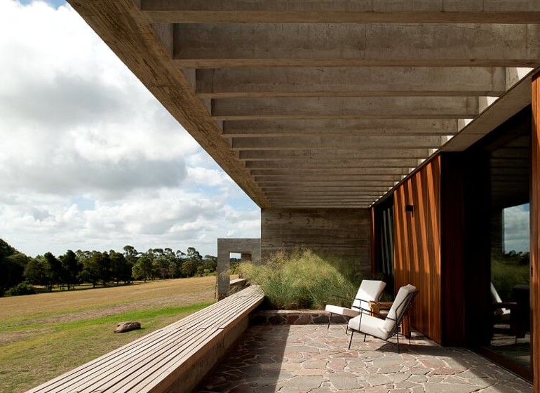 Uruguay Voyage Fasano Las Piedras bungalows terrasse