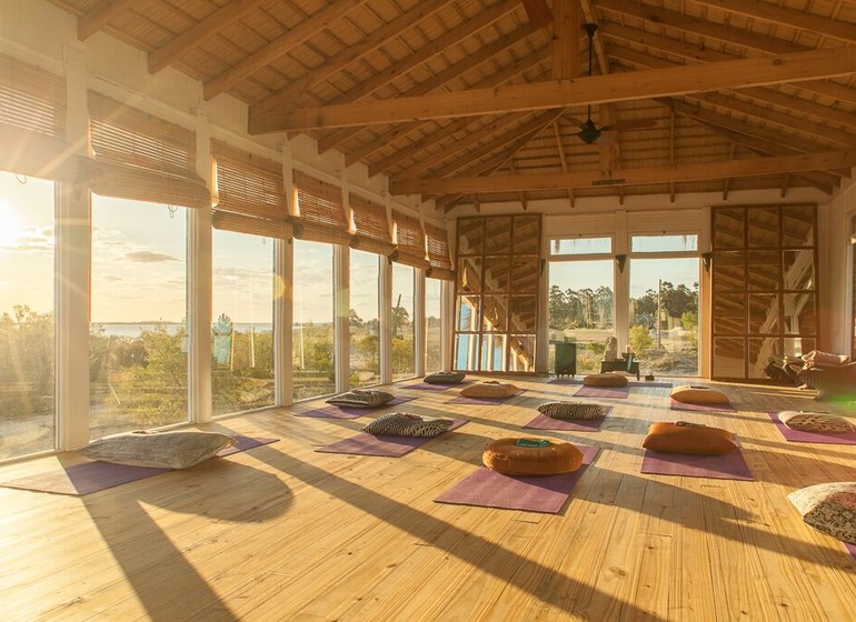 Uruguay Voyage Carmelo Resort salle de yoga