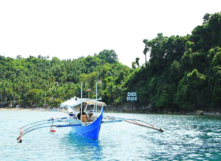 Voyage Asie Philippines Mindoro Puerto Galera Coco beach resort