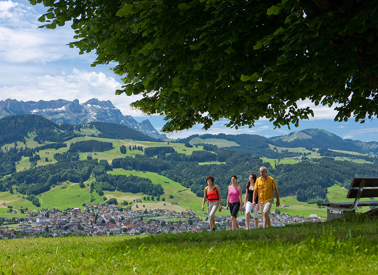 Voyage en Suisse village et canton Appenzell