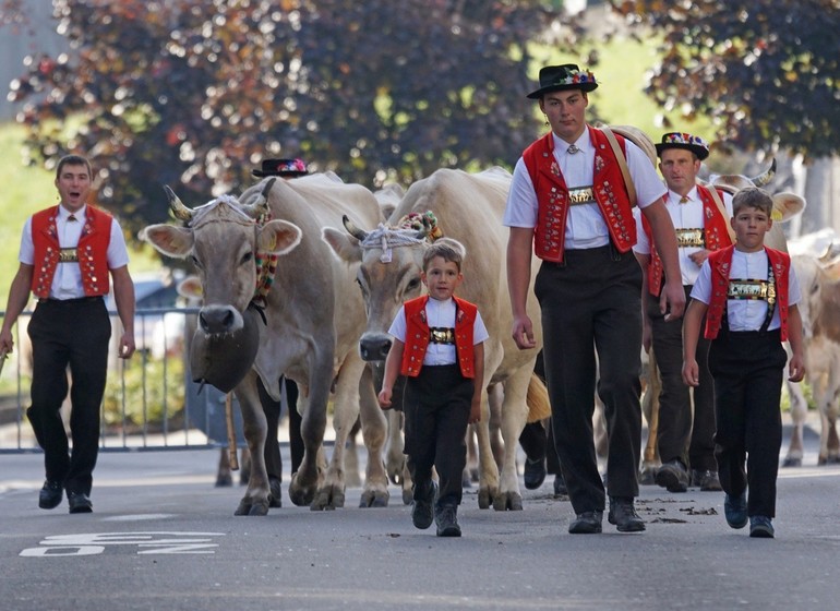 Voyage en Suisse village et canton Appenzell